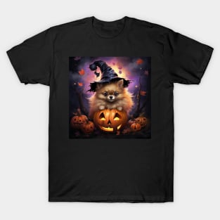 Halloween Pomeranian T-Shirt